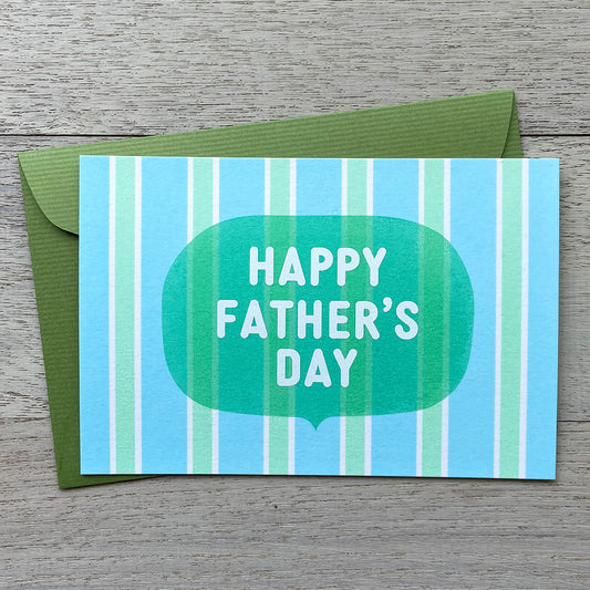 ブルーストライプ / blue stripe "HAPPY FATHER'S DAY"