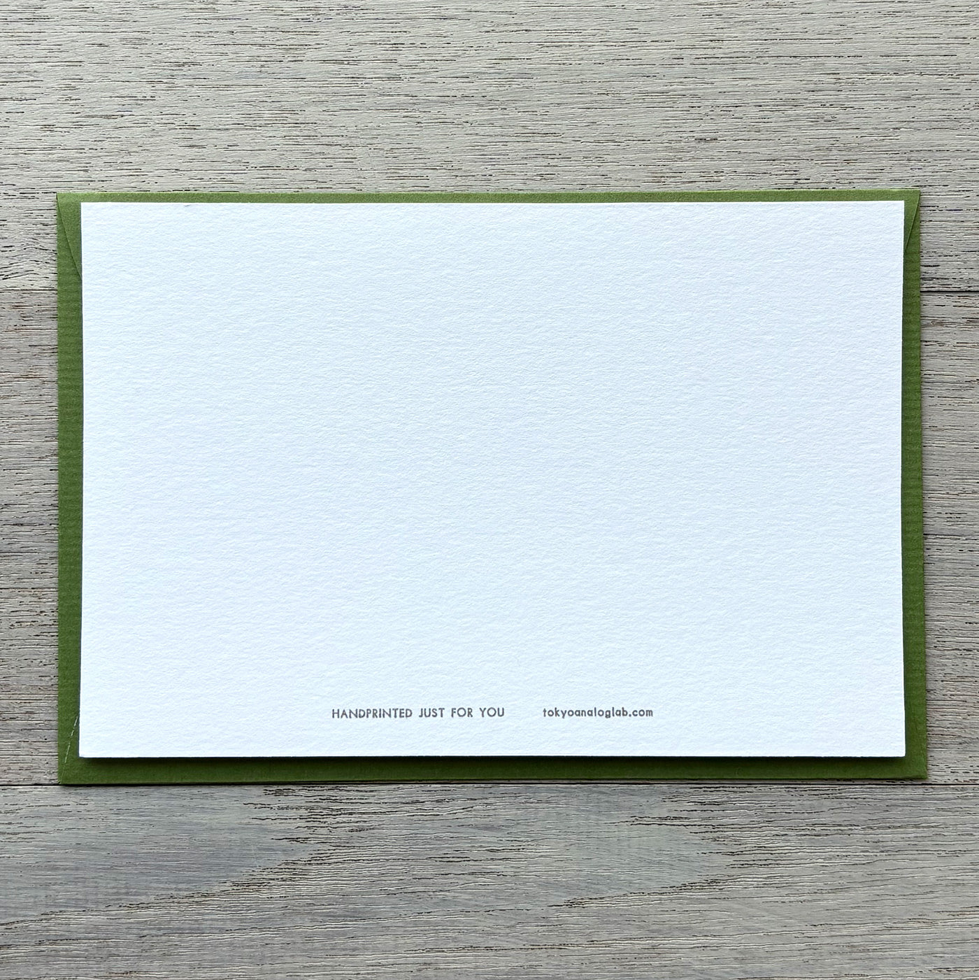 なみなみグリーティング - ありがとう / wave pattern greeting cards "Thank you"