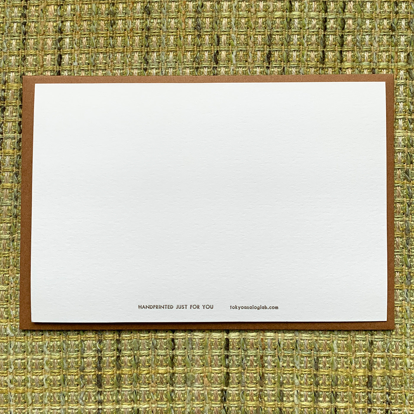 Greeting card / gingham check "Happy Birthday"